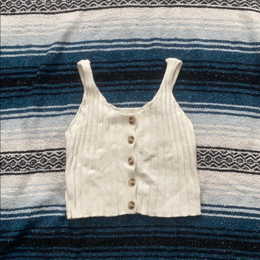 Knitted Crop Top